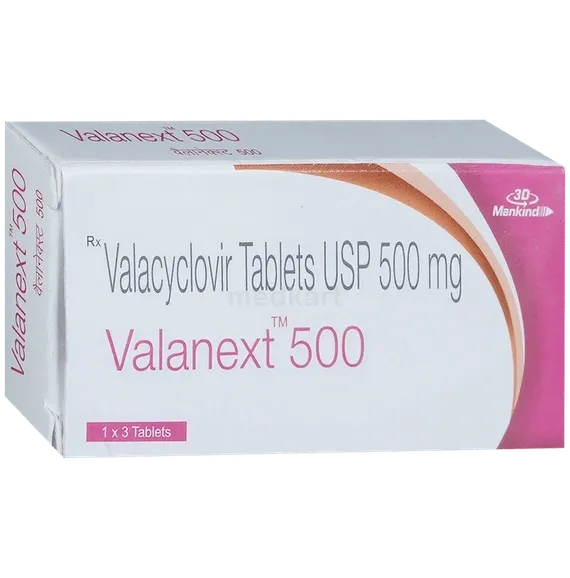valanext 500mg tablet 3's